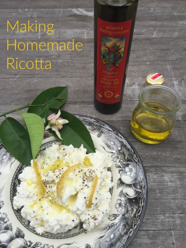 Post image for Making Homemade Ricotta