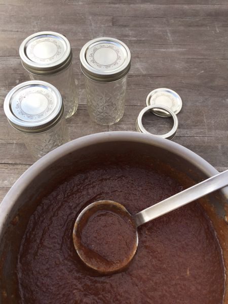 canning apples