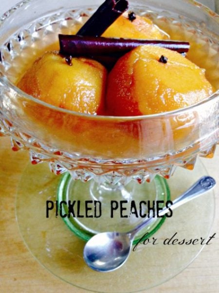 Pickled Peaches