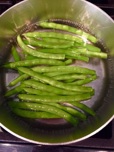 spiced green beans