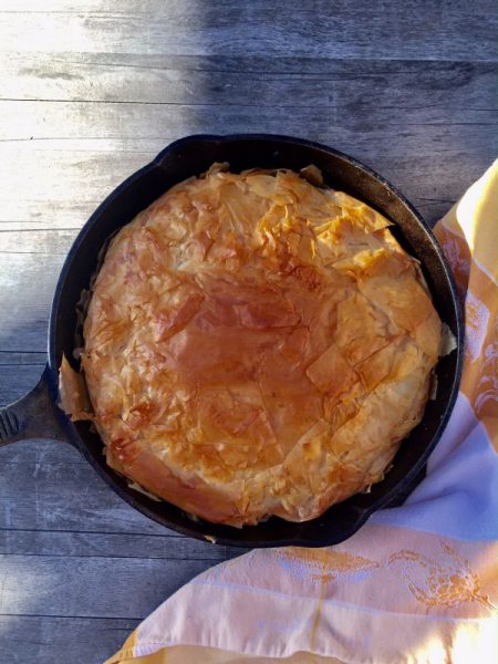 tarte tartin persimmon