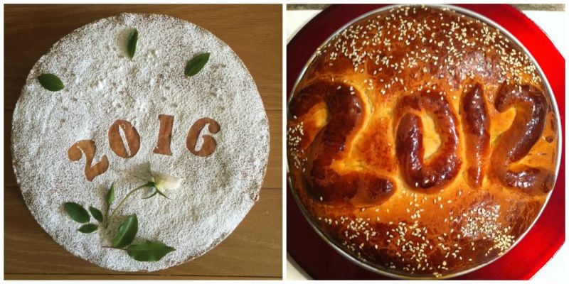 Post image for Vasilopita, My Two Greek New Year’s Breads