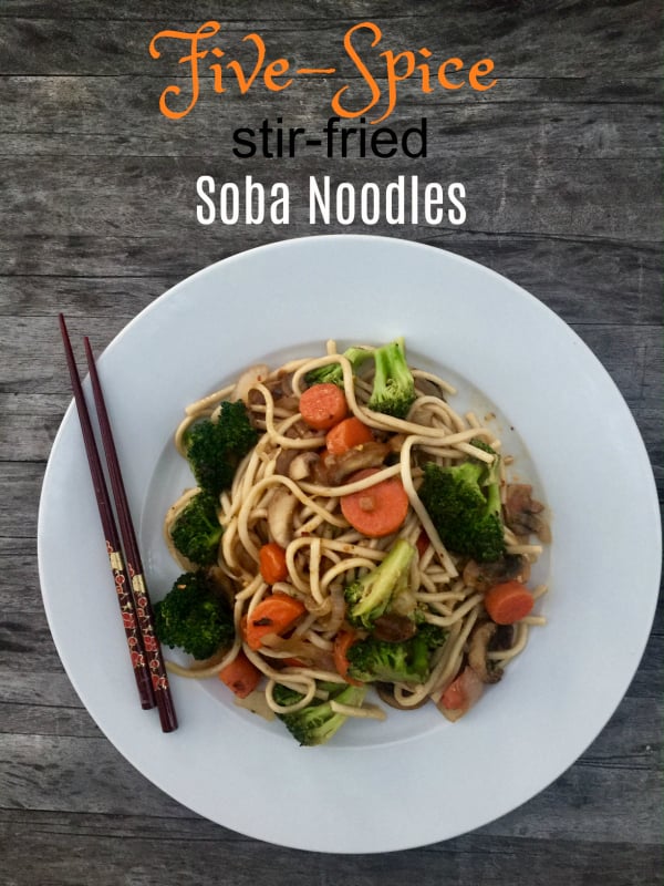 Post image for Vegan 5-Spice Soba Noodle Recipe with Chef Jean