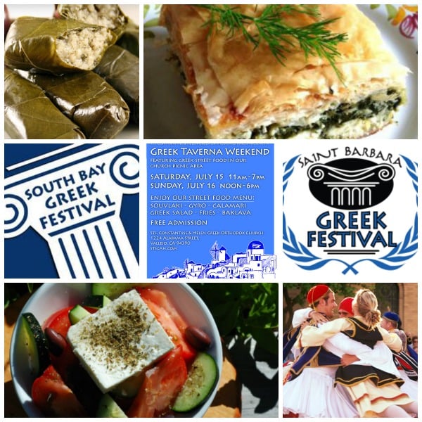 Post image for Greek Festivals in California for July 2017