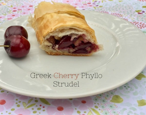 Post image for Greek Cherry Phyllo Strudel