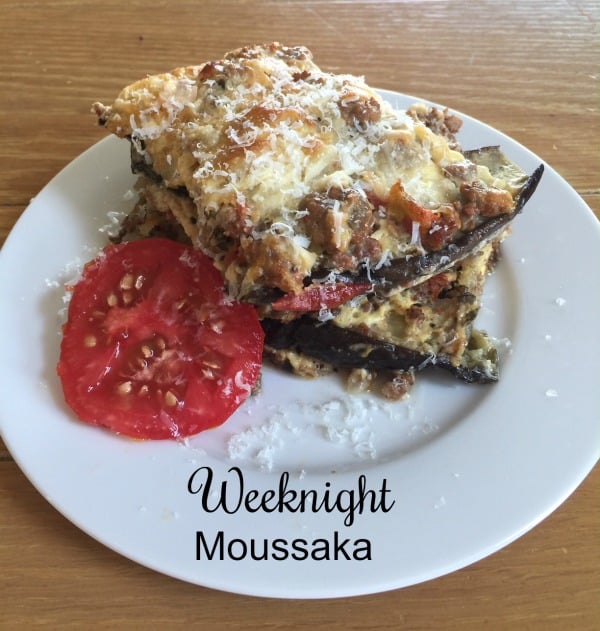 Post image for Weeknight Moussaka