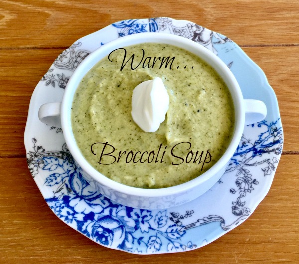 Post image for Warm Broccoli Soup