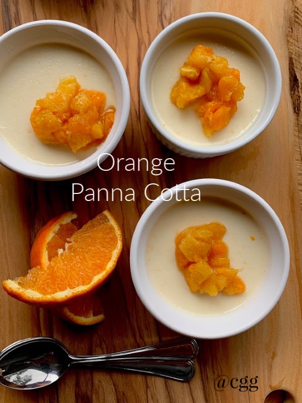 Post image for Orange Panna Cotta with Orange Compote