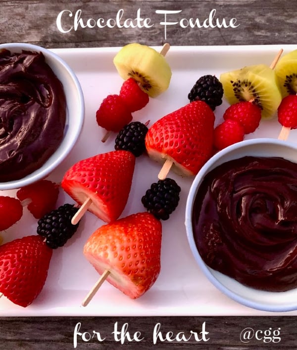 Post image for Chocolate Fondue for the Heart