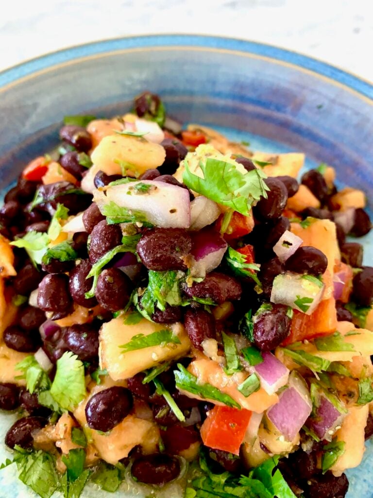 Black Turtle Beans with Corn California Greek Girl — California Greek