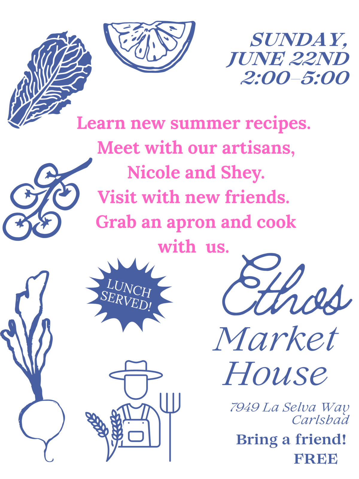 Post image for June 22nd Market House at Ethos