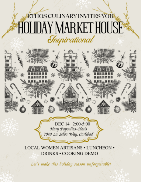 Holiday Market House at Ethos Culinary
