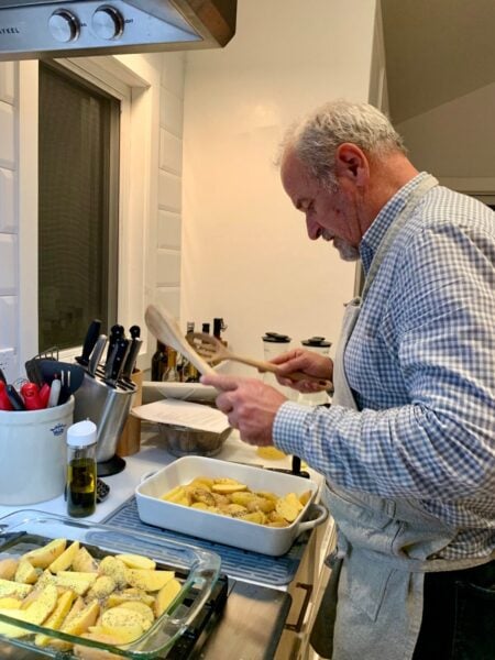 Those Greek potatoes look amazing!